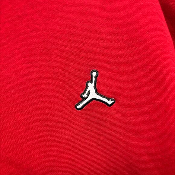 Jordan Hoodie Men's XL Pullover Jumper Sweatshirt Red Athletic Skater Streetwear - Picture 4 of 9